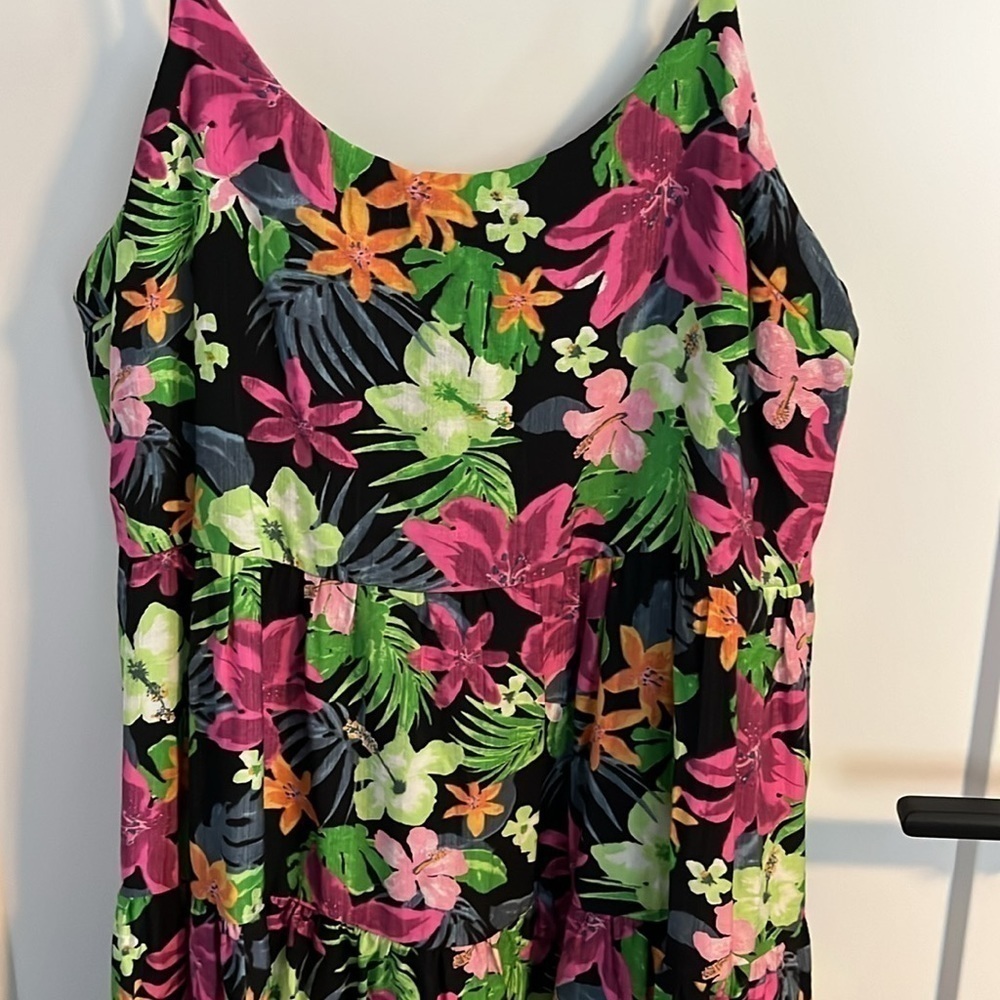 Lulus Tropical Tiered Ruffle Babydoll Mini - Picture 2 of 8